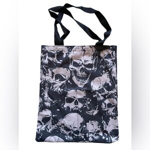 Gothic Skull Tote Bag